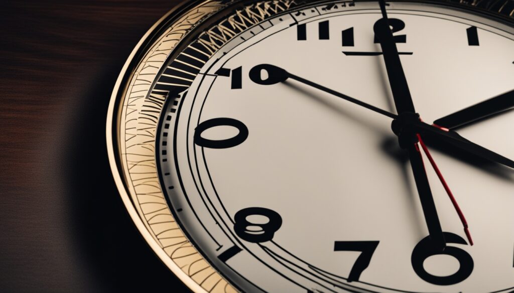 Timing of sale